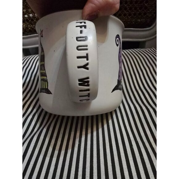 Cobwebs & Cauldrons Witch Hat Whimsical Halloween Coffee Mug Homegoods - Picture 4 of 9